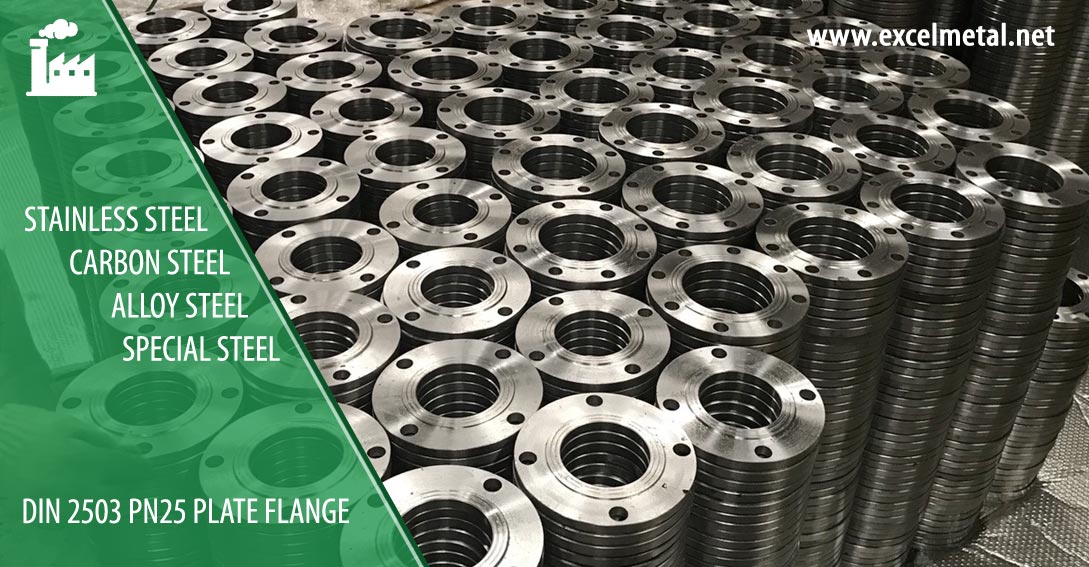 DIN 2503 PN25 Plate Flange Suppliers in India